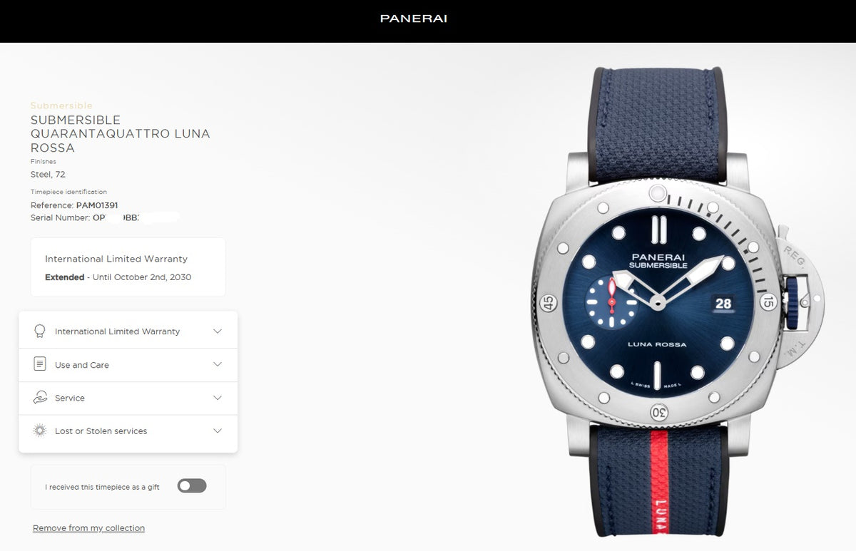 Panerai Submersible Luna Rossa PAM01379