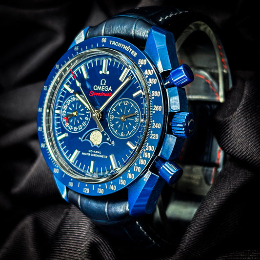 Omega Speedmaster Moonwatch "Blue Side of the Moon" - Ref # 304.93.44.52.03.001