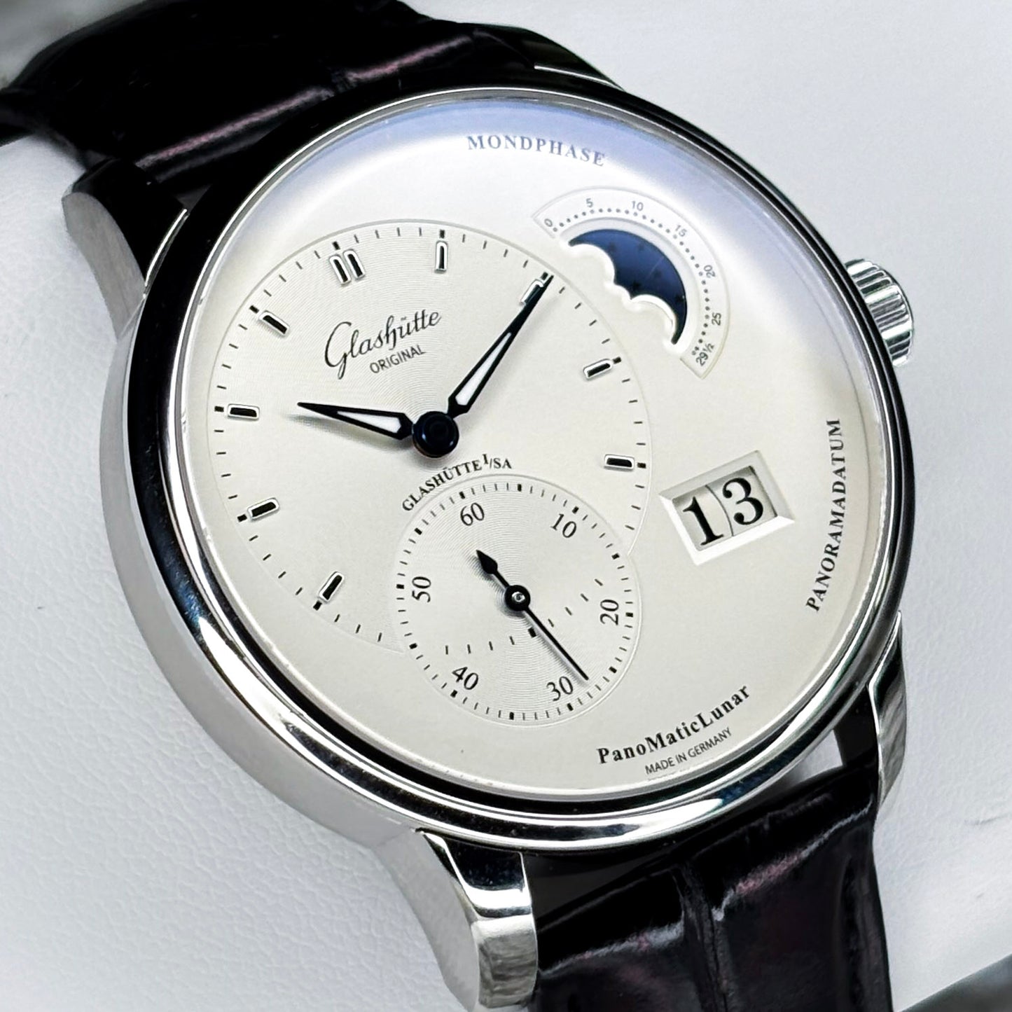 Glashütte Original PanoMaticLunar Moonphase Ref # 1-90-02-42-32-61