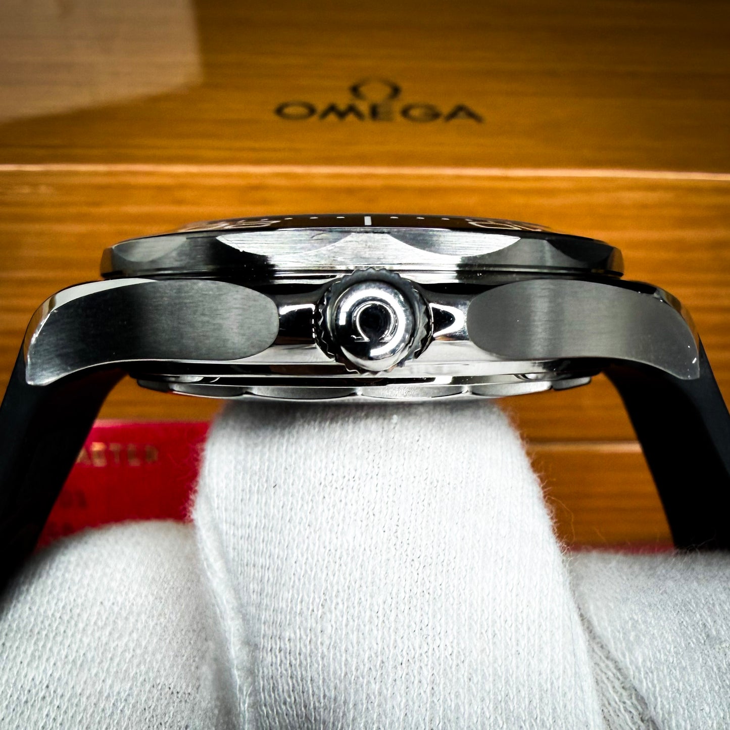 Omega Seamaster Professional Diver Black Wave Dial - Ref # 210.32.42.20.01.001