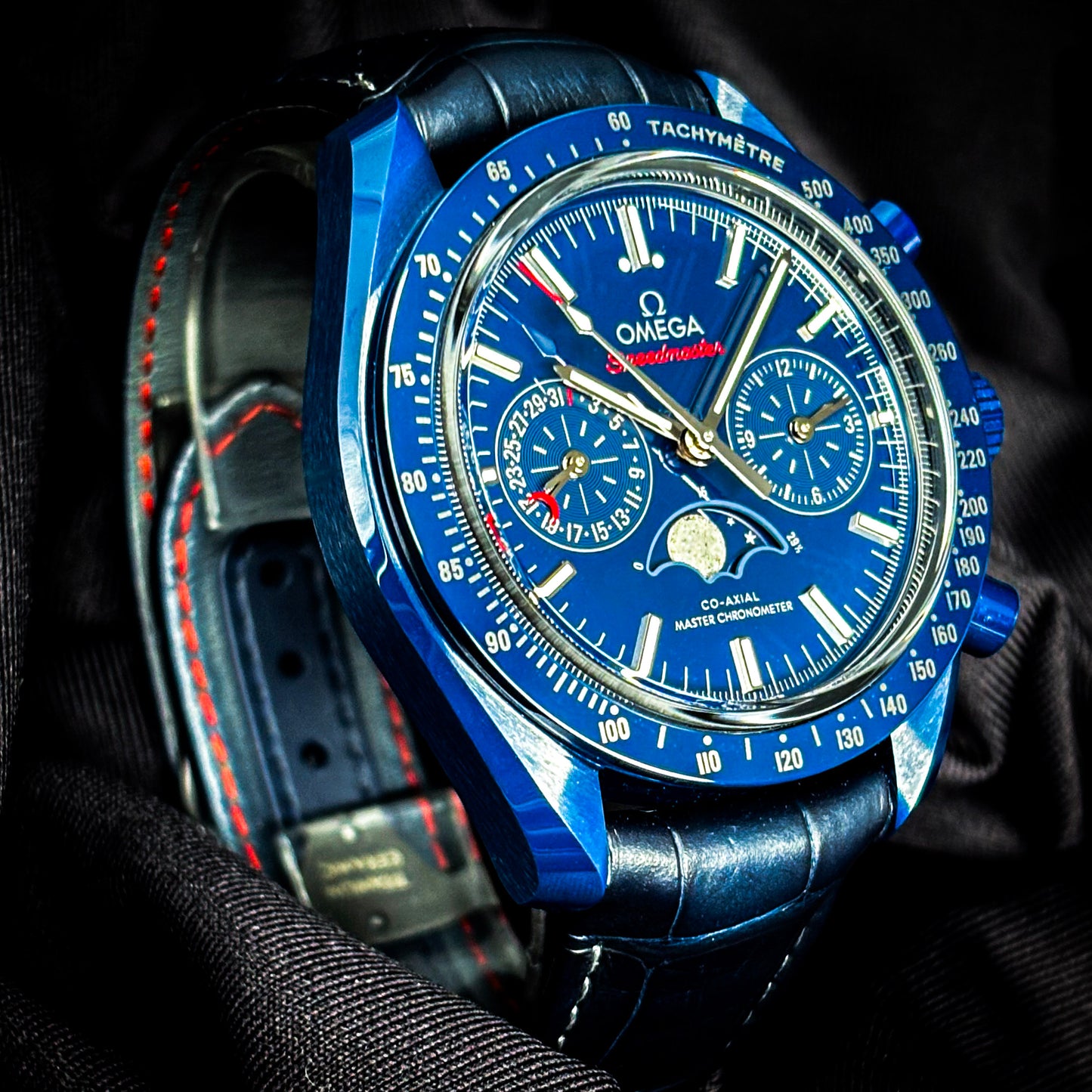 Omega Speedmaster Moonwatch "Blue Side of the Moon" - Ref # 304.93.44.52.03.001