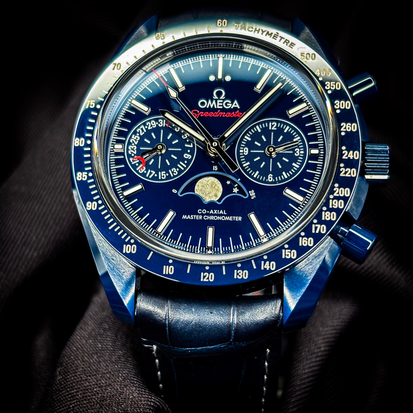 Omega Speedmaster Moonwatch "Blue Side of the Moon" - Ref # 304.93.44.52.03.001