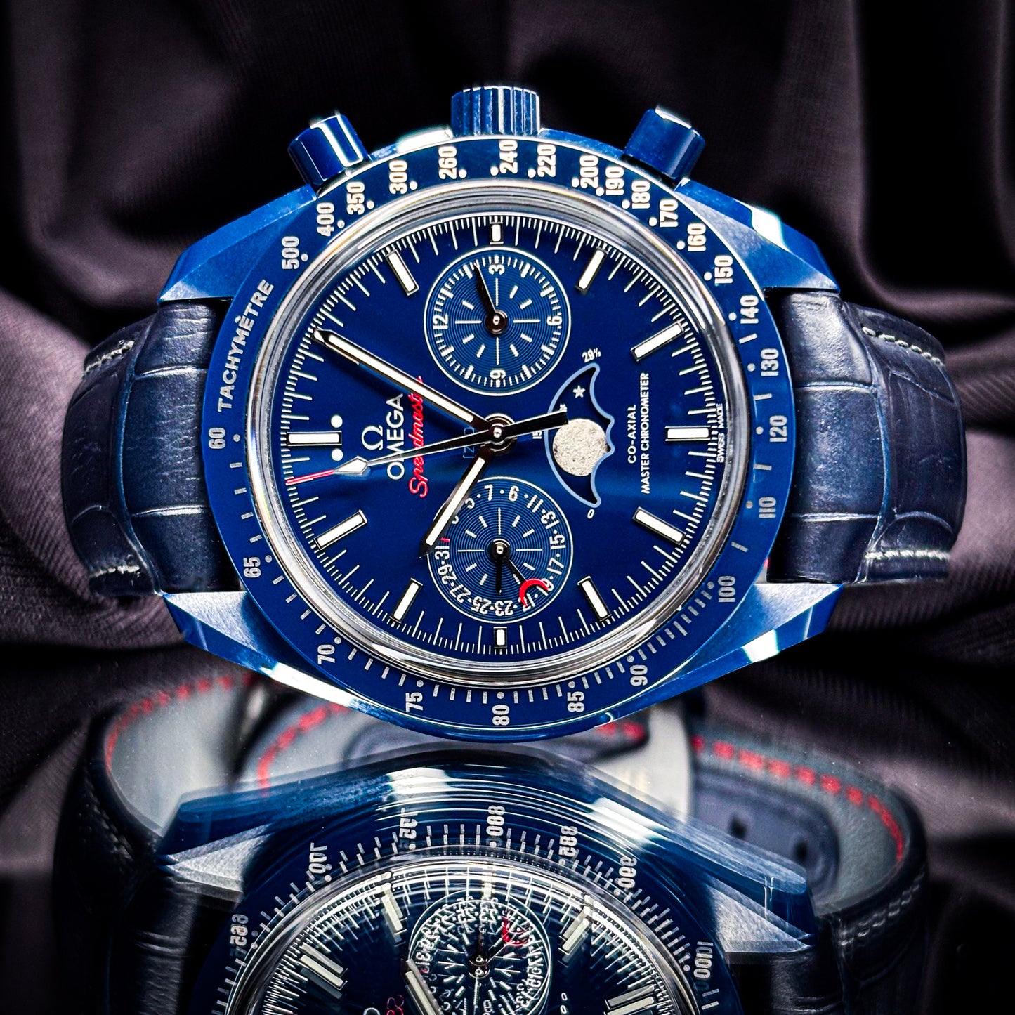 Omega Speedmaster Moonwatch "Blue Side of the Moon" - Ref # 304.93.44.52.03.001
