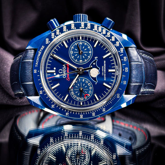 Omega Speedmaster Moonwatch "Blue Side of the Moon" - Ref # 304.93.44.52.03.001