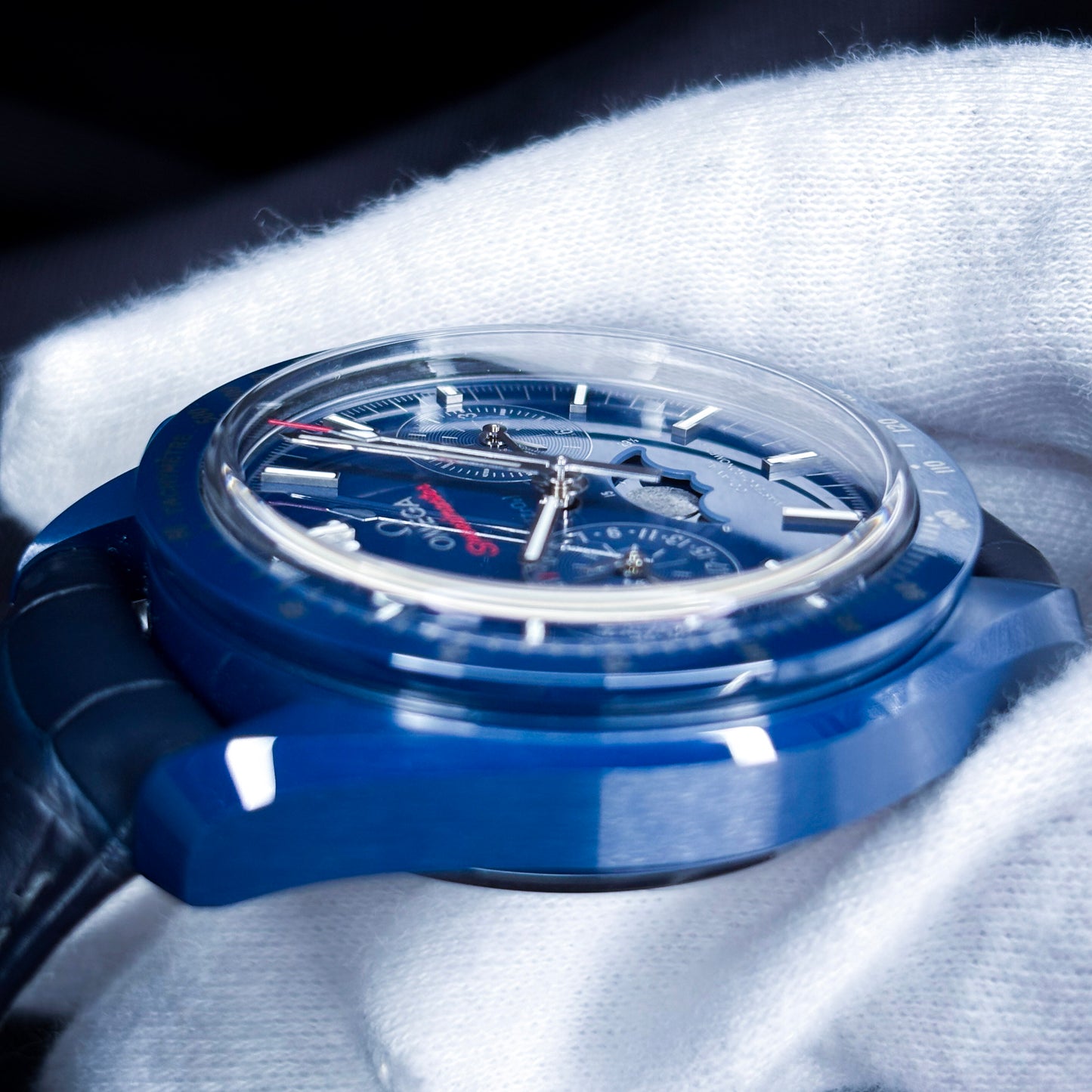 Omega Speedmaster Moonwatch "Blue Side of the Moon" - Ref # 304.93.44.52.03.001