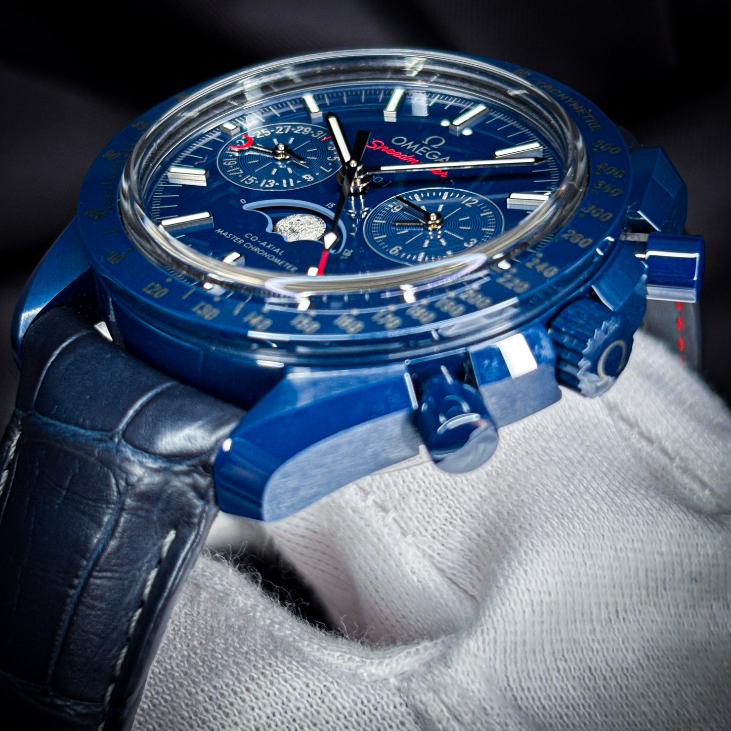 Omega Speedmaster Moonwatch "Blue Side of the Moon" - Ref # 304.93.44.52.03.001