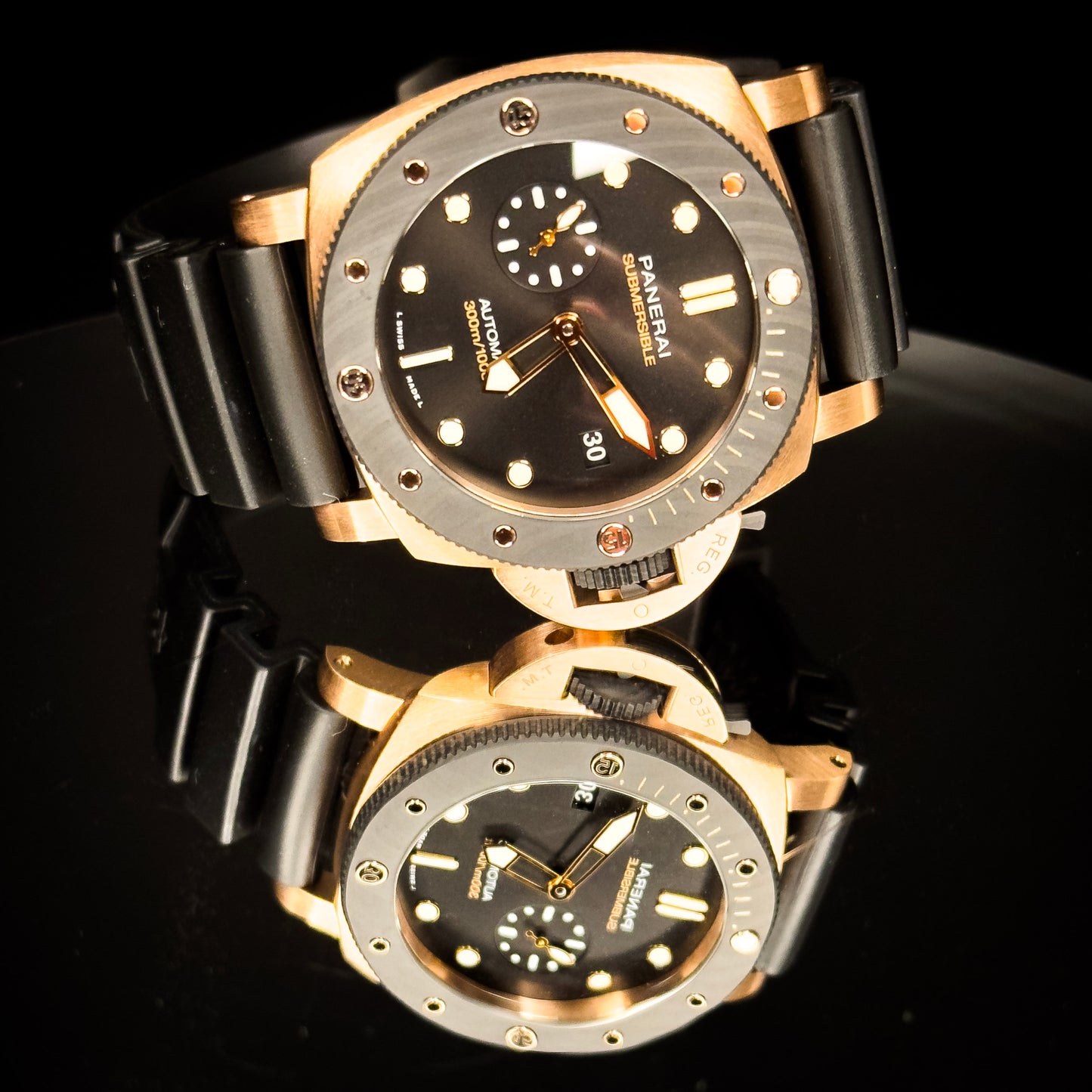 Panerai Submersible Rose Goldtech 44mm - Ref # PAM01070