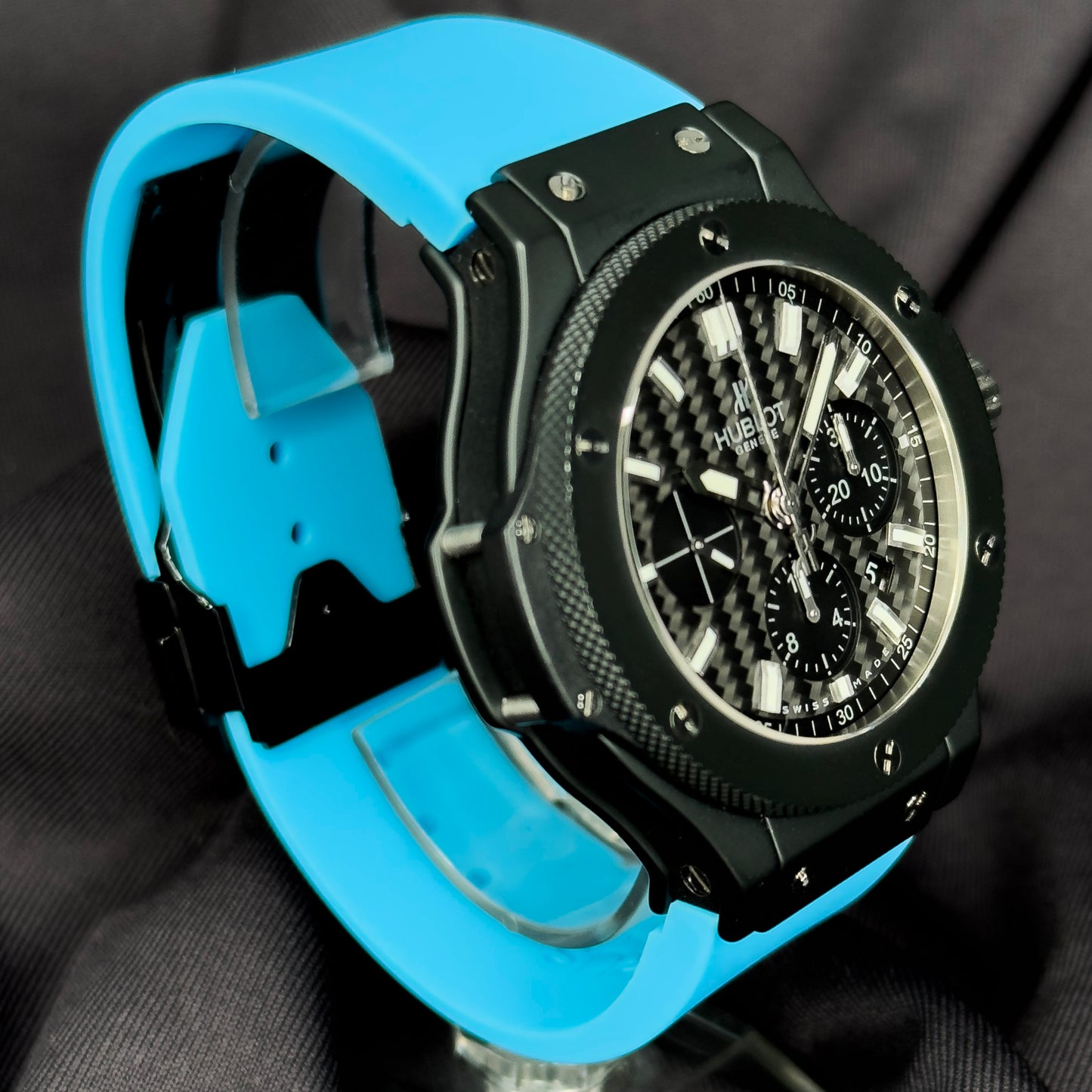 Hublot Big Bang Black Ceramic 44mm with Carbon Fiber Dial – Ref. 301.CI.1770.RX