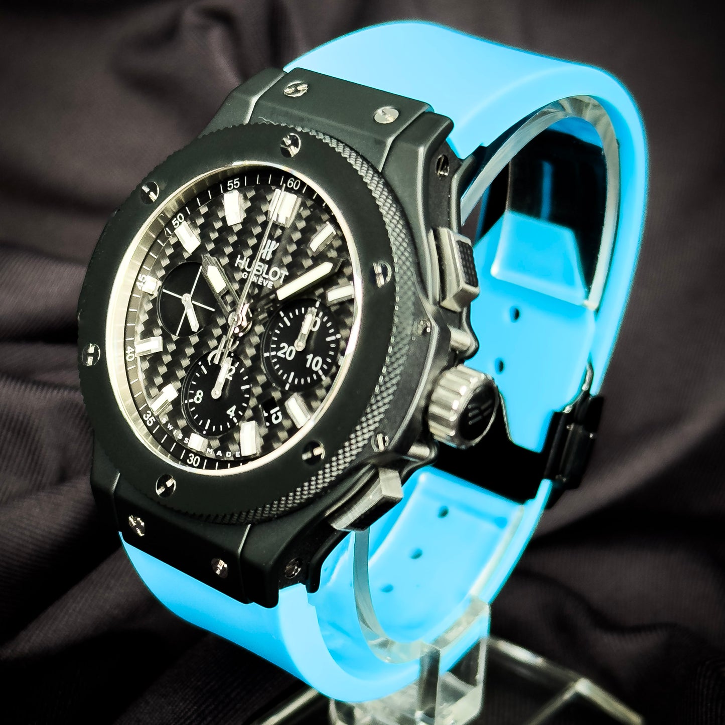 Hublot Big Bang Black Ceramic 44mm with Carbon Fiber Dial – Ref. 301.CI.1770.RX