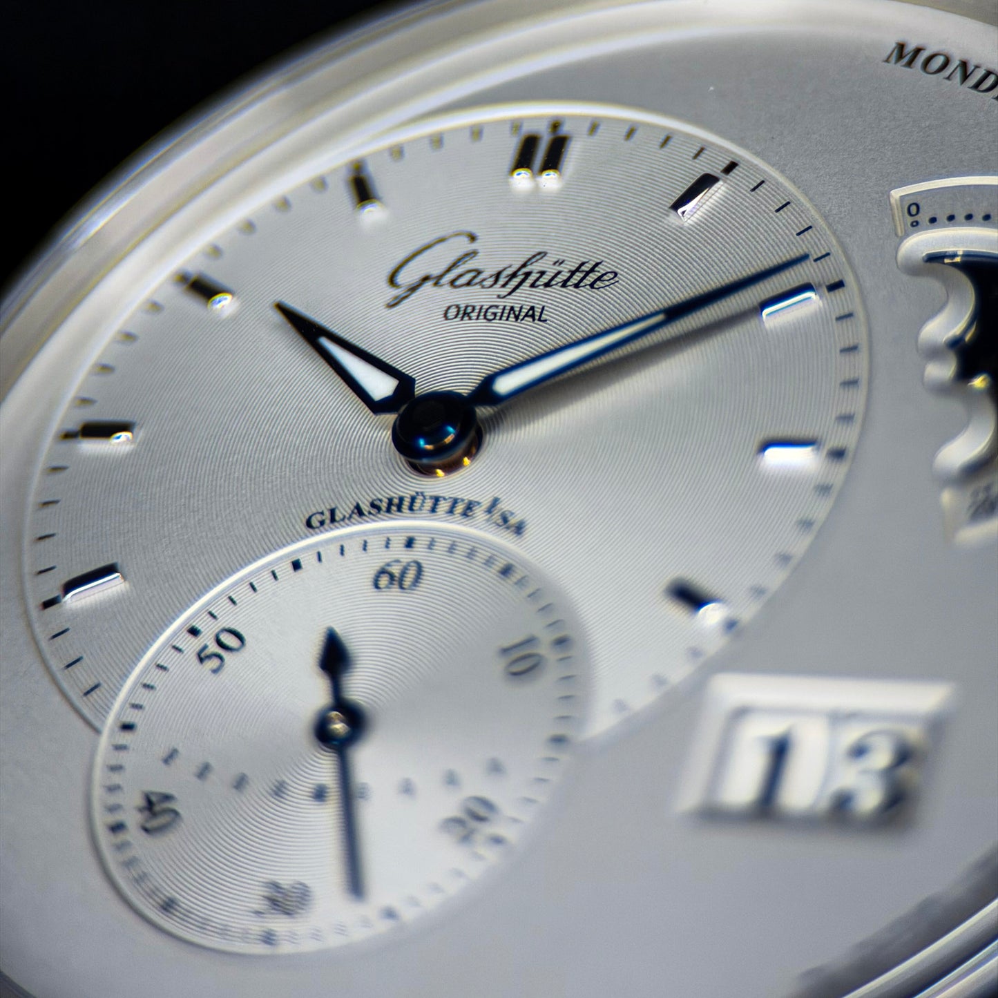 Glashütte Original PanoMaticLunar Moonphase Ref # 1-90-02-42-32-61