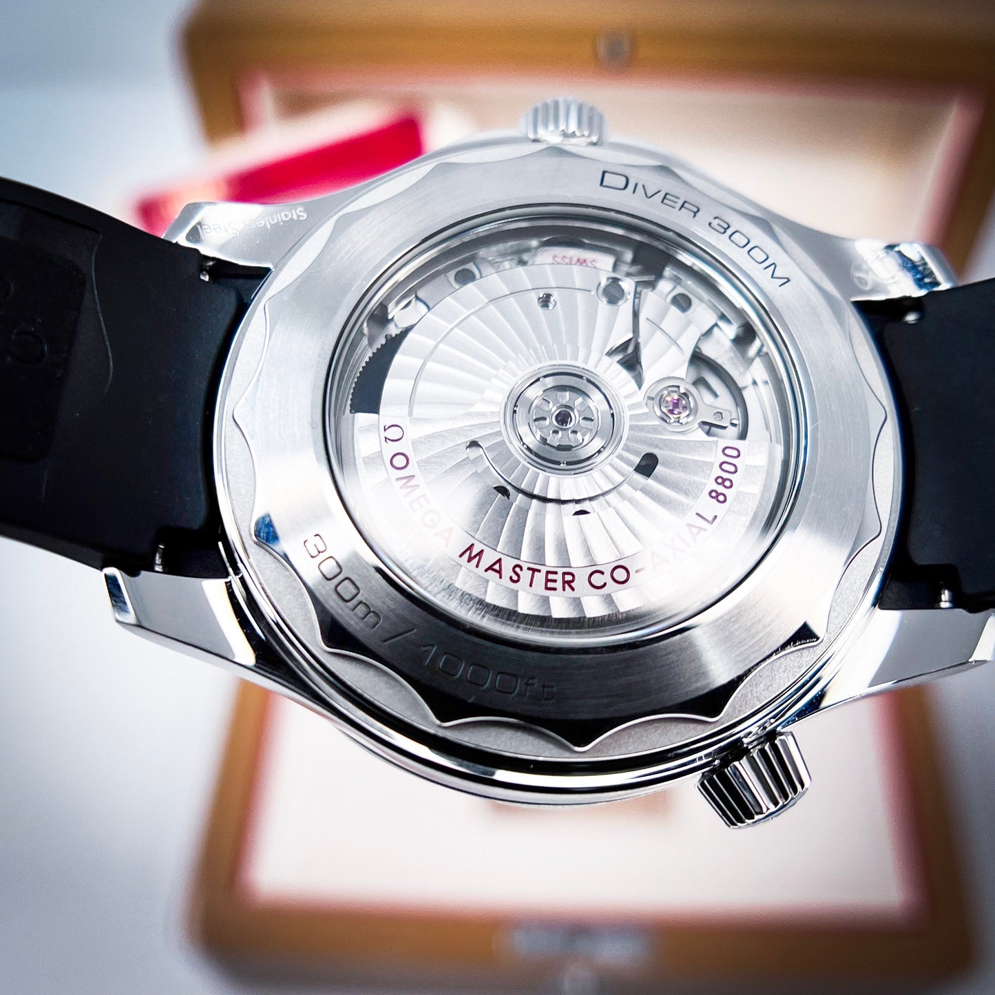 Omega Seamaster Professional Diver Black Wave Dial - Ref # 210.32.42.20.01.001