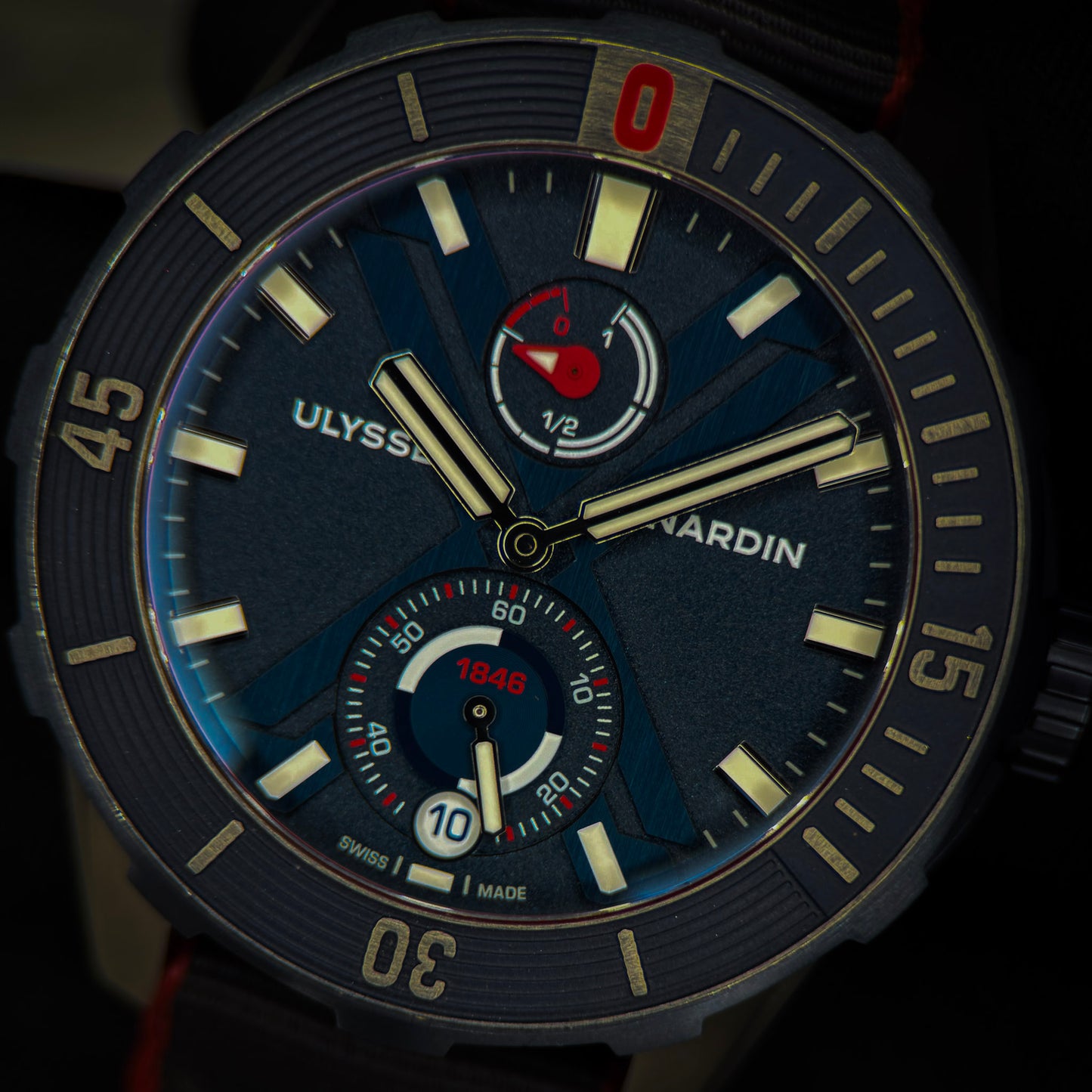 Ulysse Nardin Maxi Marine Diver NEMO Limited Edition Ref # 1183-170LE/93-NEMO