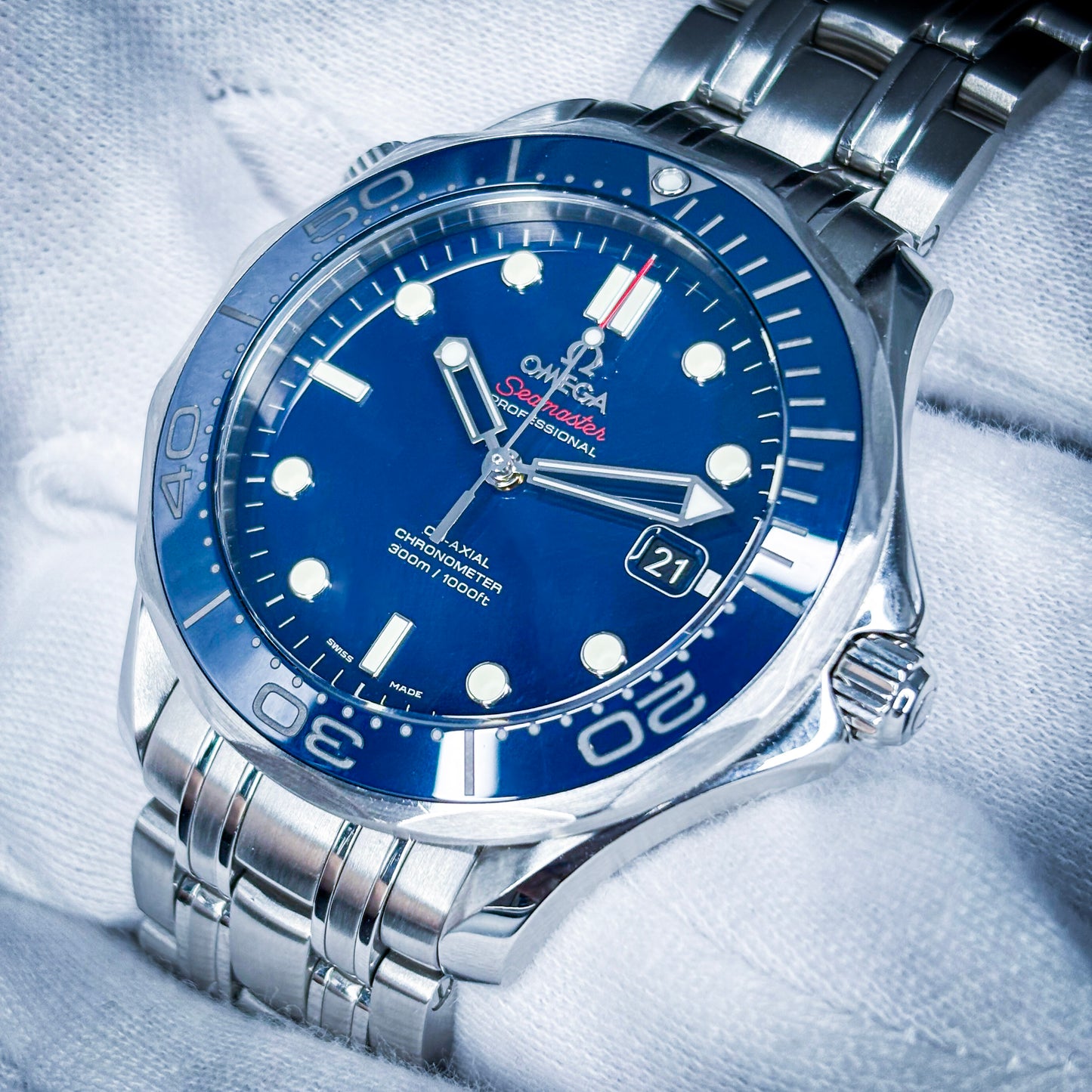 Omega Seamaster 300M Professional Diver - Ref # 212.30.41.20.03.001