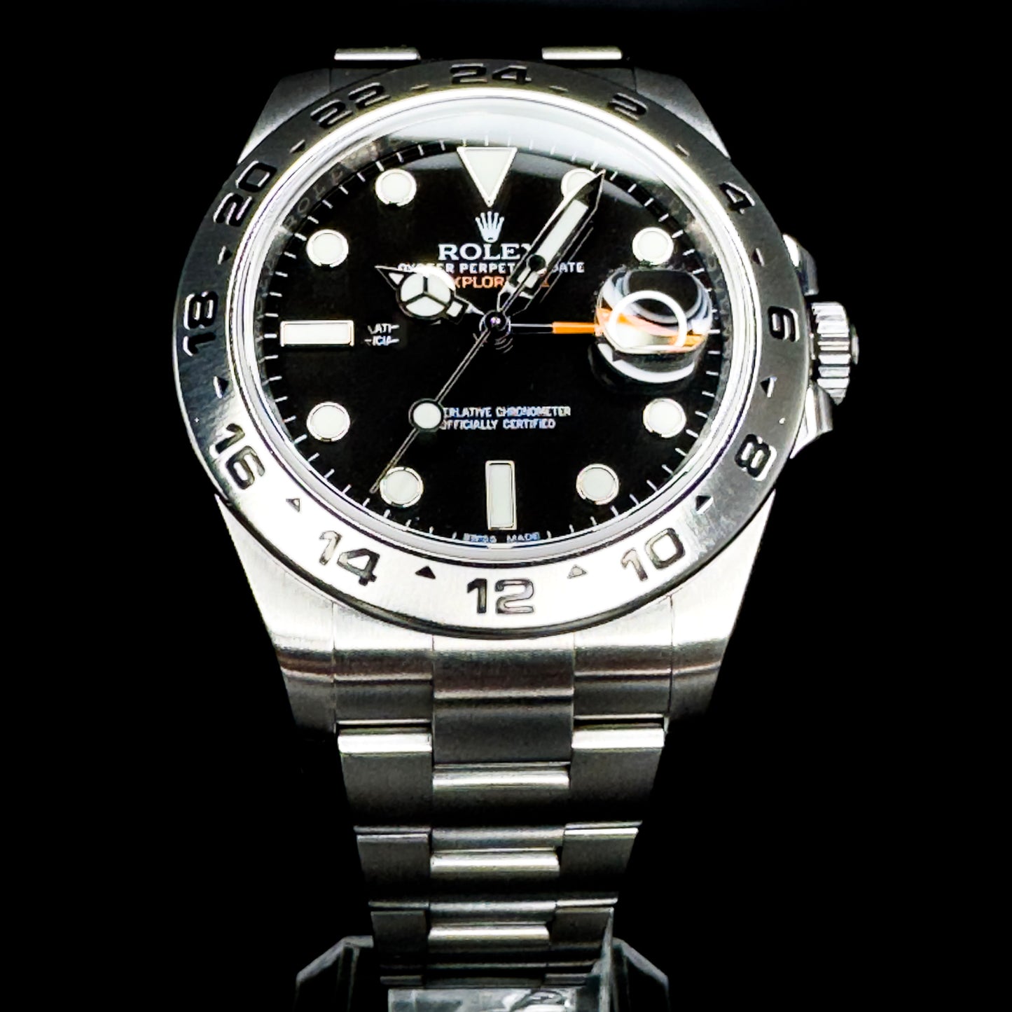 Rolex Explorer II 42mm Black Dial - Ref # 216570