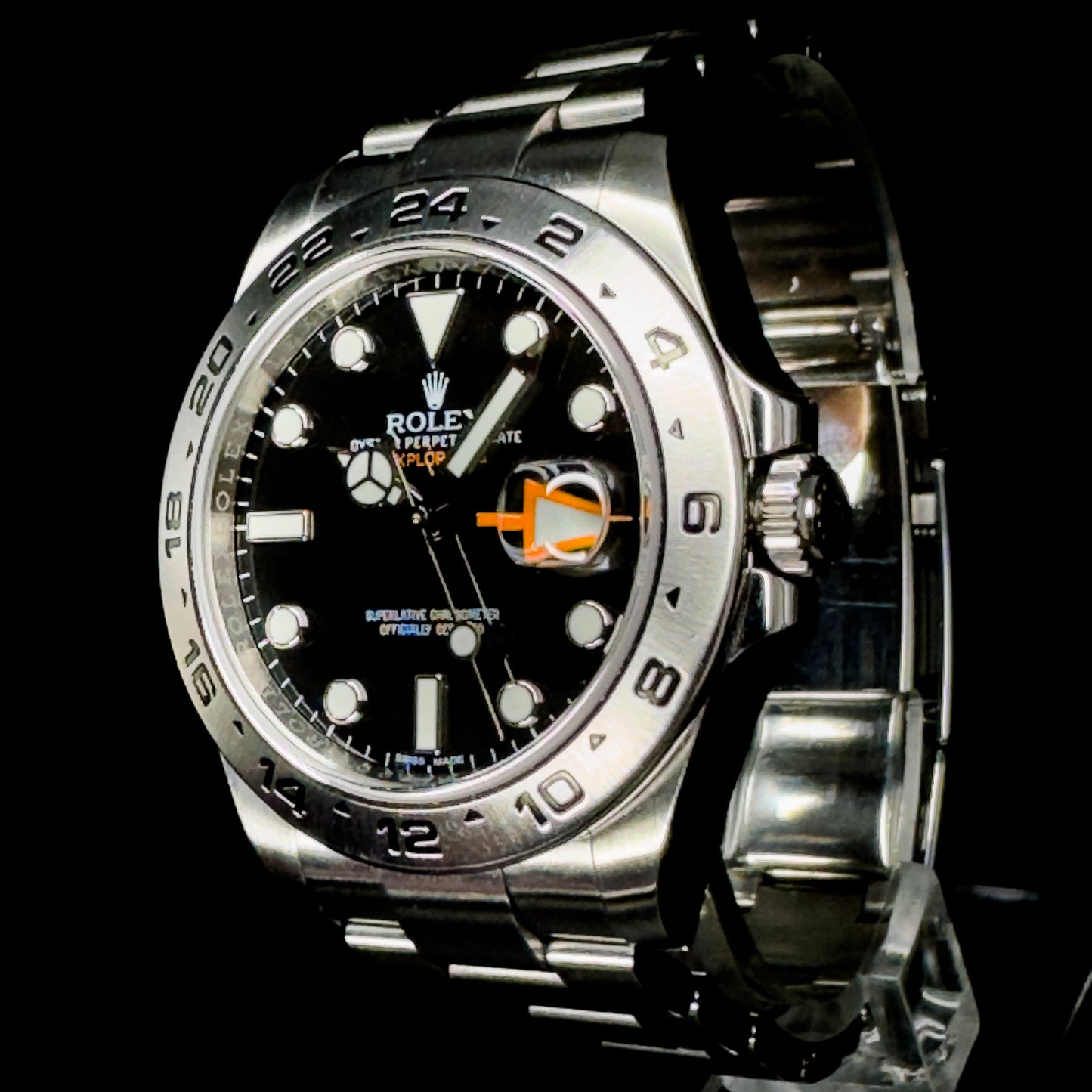 Rolex Explorer II 42mm Black Dial - Ref # 216570