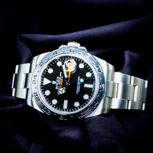 Rolex Explorer II 42mm Black Dial - Ref # 216570