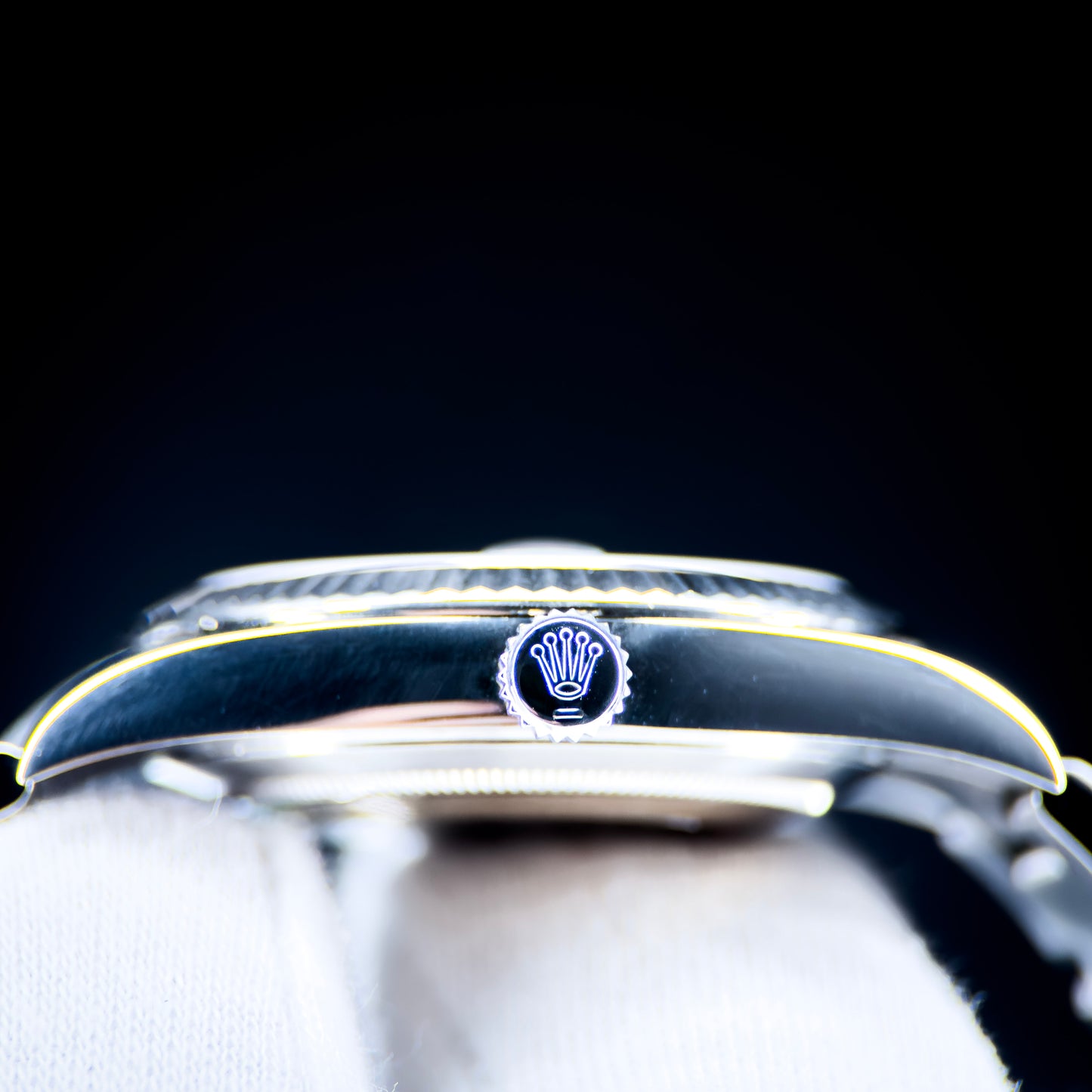 Rolex Datejust 41mm Oyster Bracelet w/ White Gold Fluted Bezel - Ref # 126334