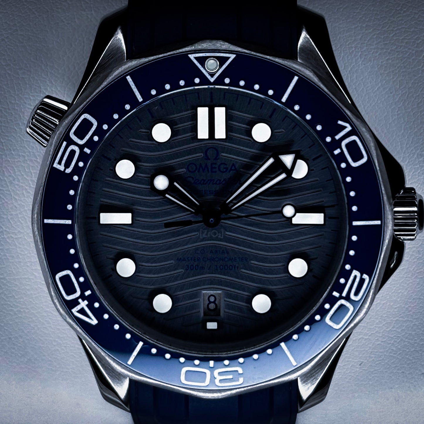 Omega Seamaster 300M Diver Gray Wave Dial Ref # 210.32.42.20.06.001