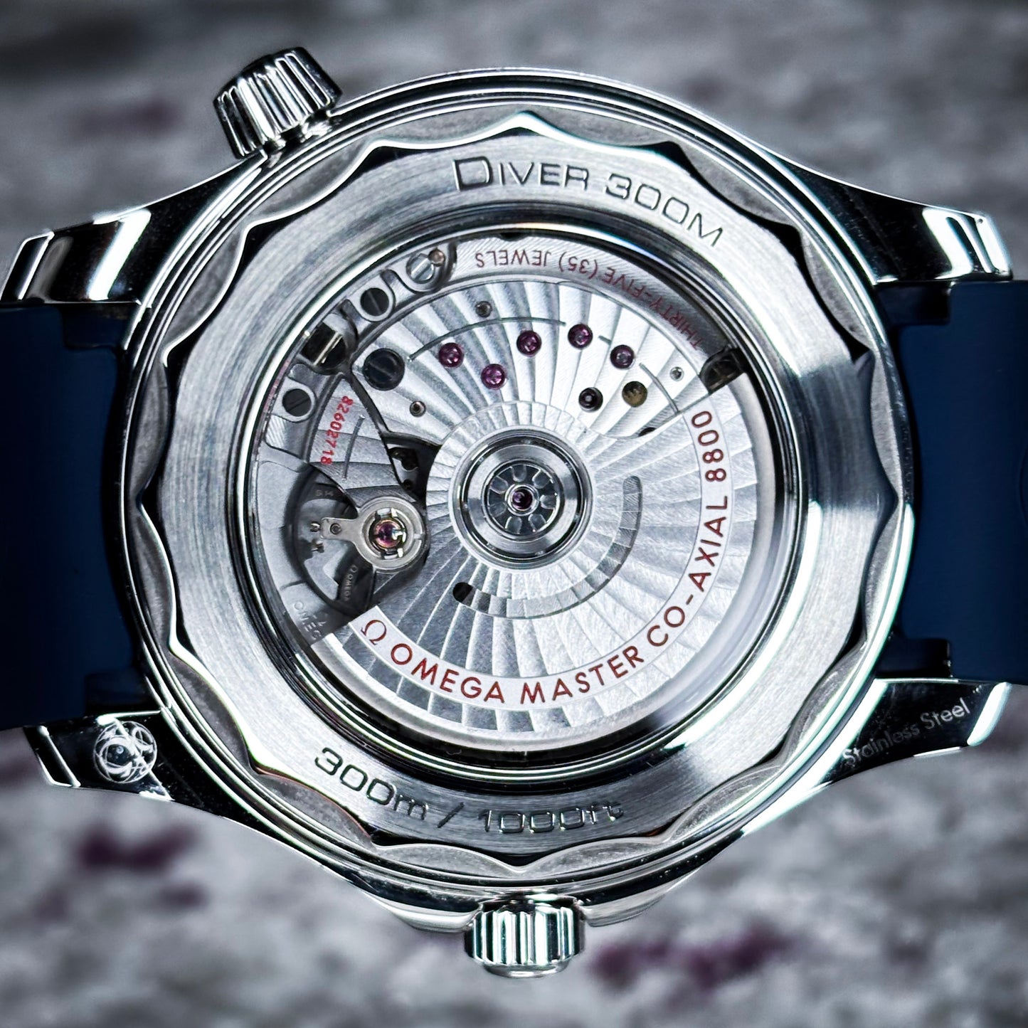 Omega Seamaster 300M Diver Gray Wave Dial Ref # 210.32.42.20.06.001