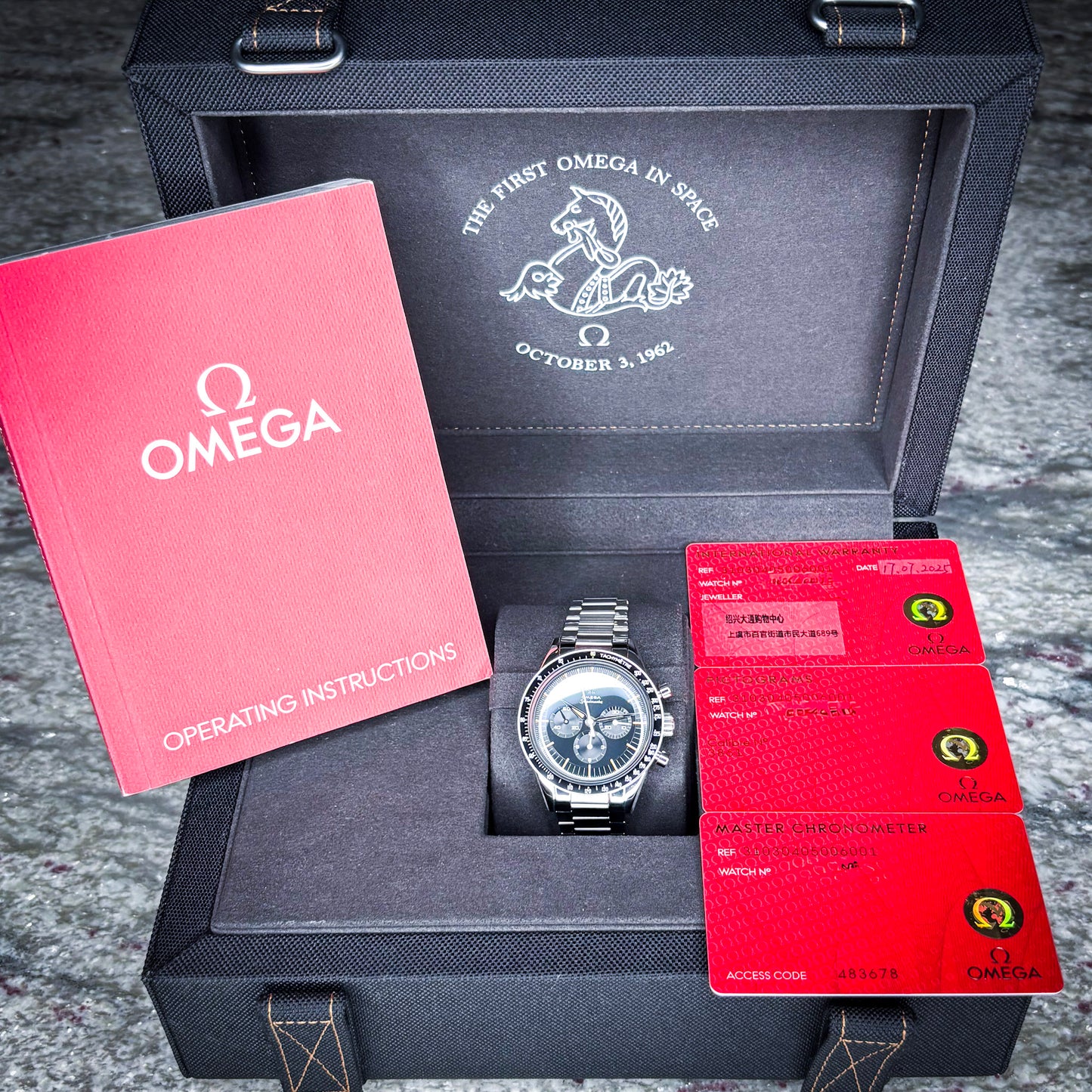 Omega Speedmaster First Omega in Space Ref # 310.0.40.50.06.001