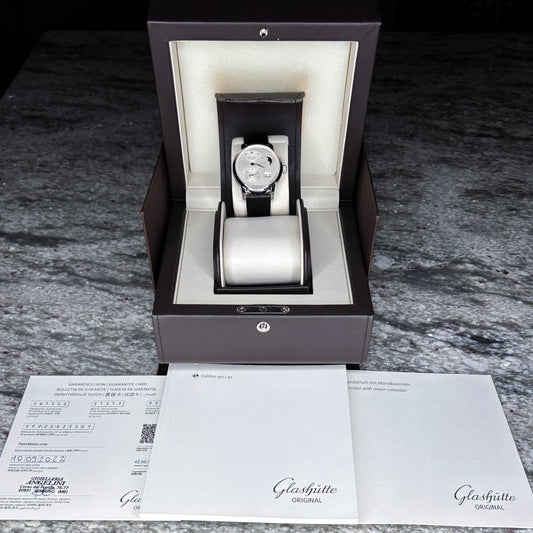 Glashütte Original PanoMaticLunar Moonphase Ref # 1-90-02-42-32-61