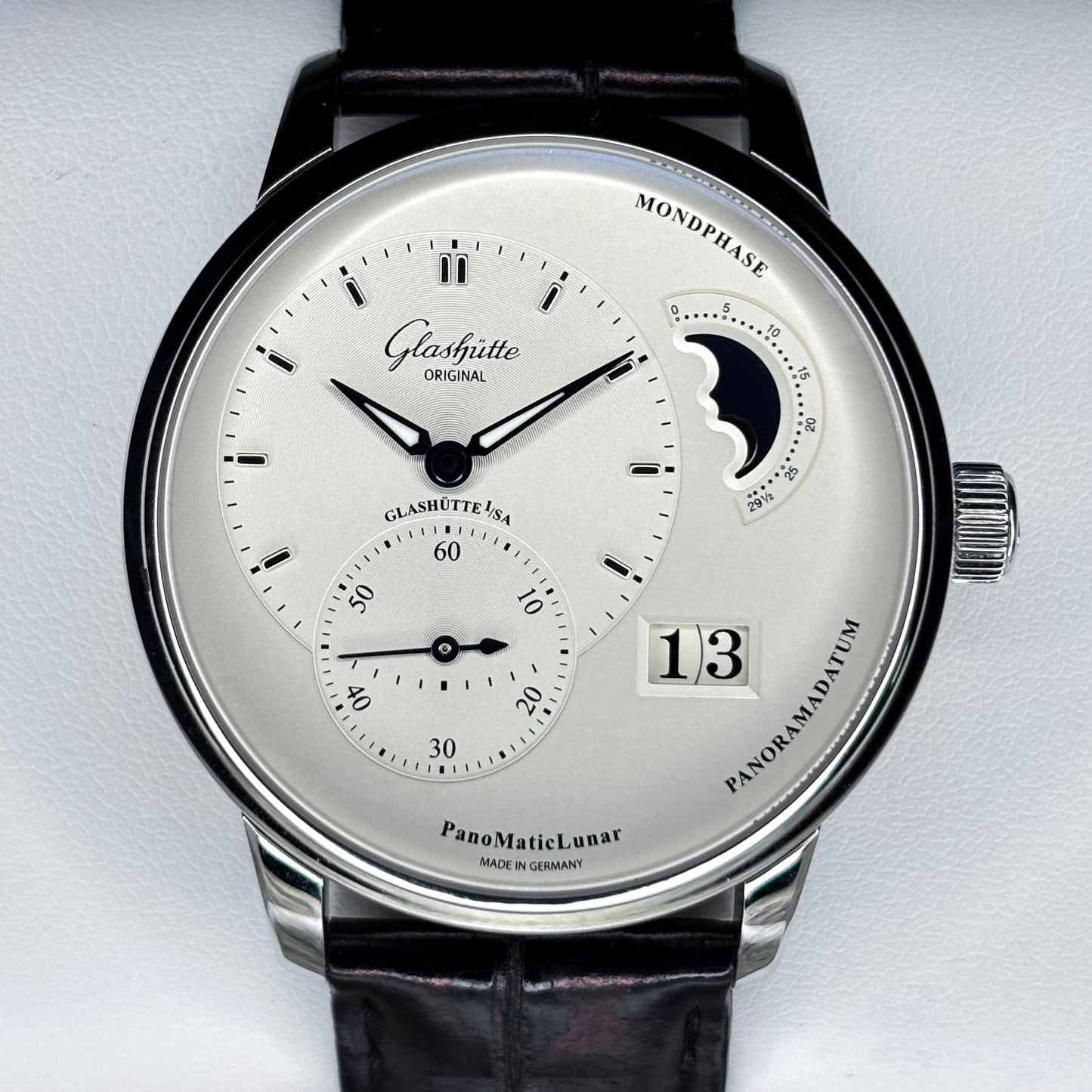 Glashütte Original PanoMaticLunar Moonphase Ref # 1-90-02-42-32-61