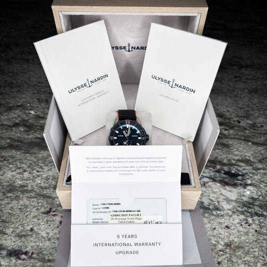 Ulysse Nardin Maxi Marine Diver NEMO Limited Edition Ref # 1183-170LE/93-NEMO