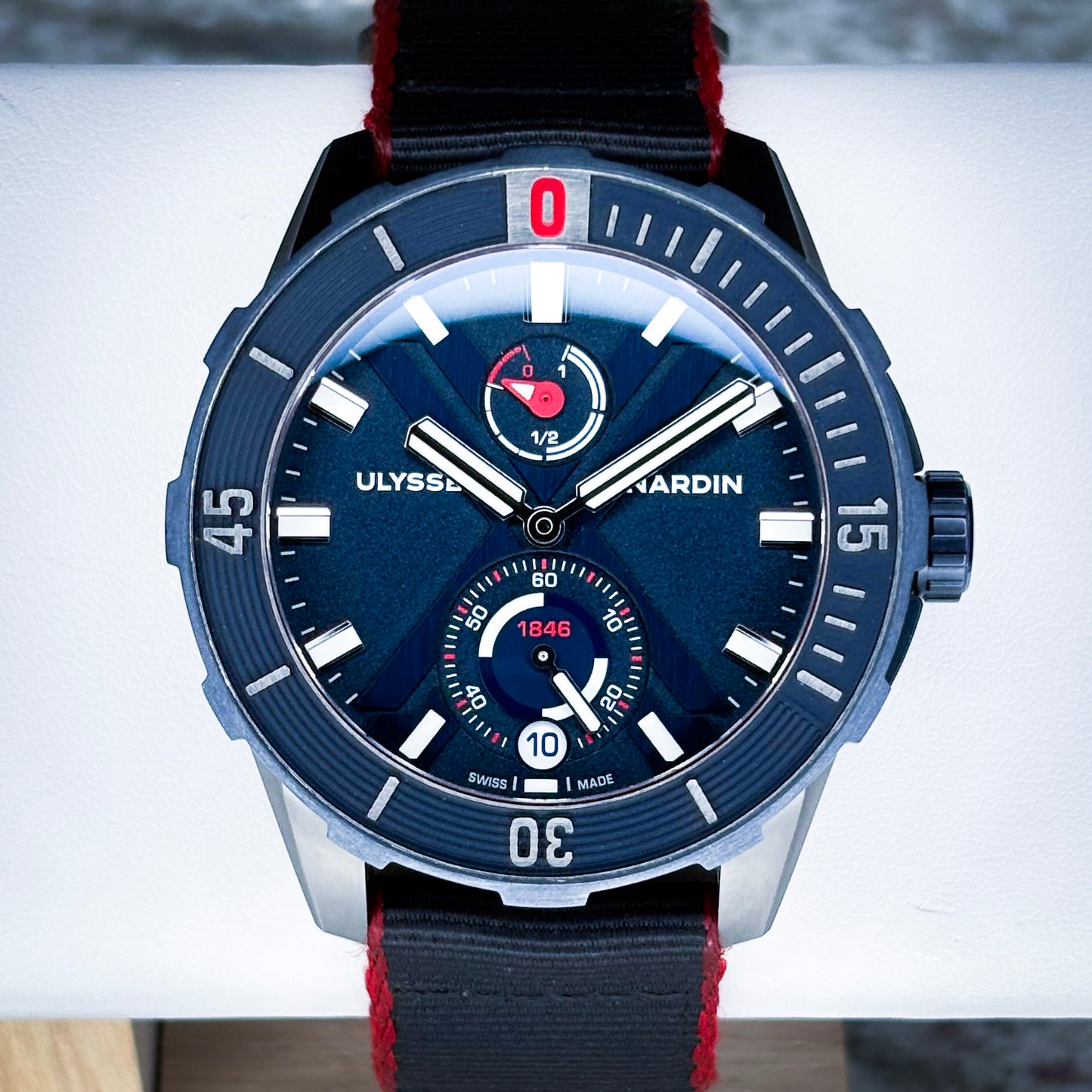 Ulysse Nardin Maxi Marine Diver NEMO Limited Edition Ref # 1183-170LE/93-NEMO