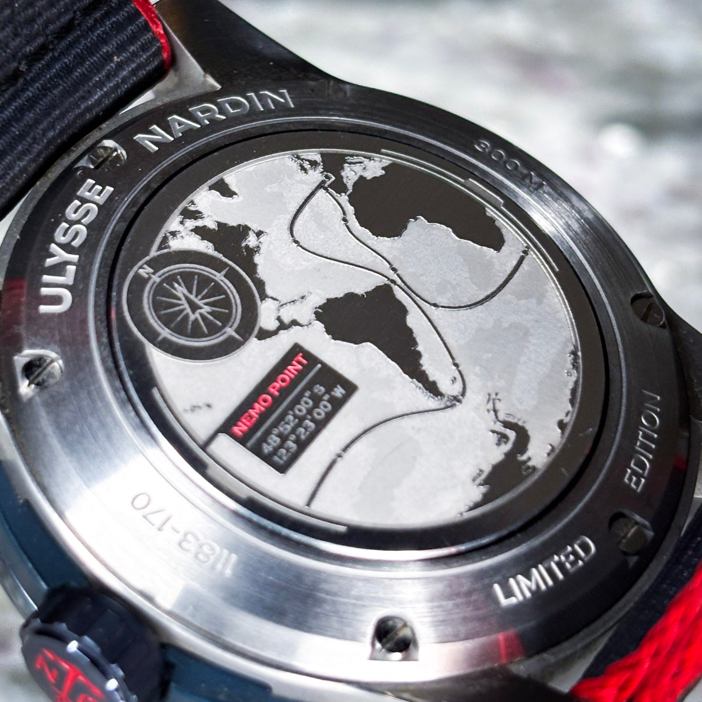Ulysse Nardin Maxi Marine Diver NEMO Limited Edition Ref # 1183-170LE/93-NEMO